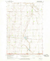 Absaraka 1967 topographic map thumbnail