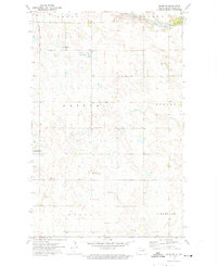 Adams SE 1972 topographic map thumbnail