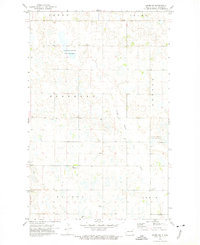 Adams SW 1972 topographic map thumbnail