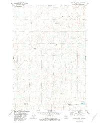 Alkaline Lake NW 1983 topographic map thumbnail