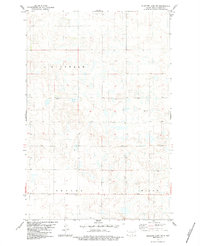 Alkaline Lake SW 1983 topographic map thumbnail