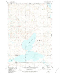 Alkaline Lake 1983 topographic map thumbnail