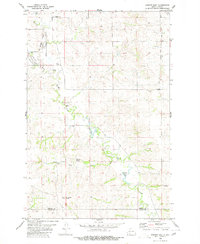 Almont East 1980 topographic map thumbnail