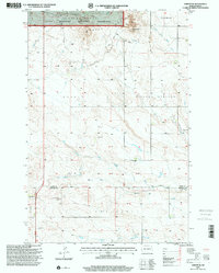Amidon SE 1997 topographic map thumbnail