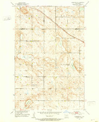 Anamoose SW 1951 topographic map thumbnail
