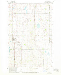 Aneta 1967 topographic map thumbnail