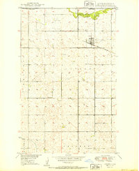 Antler 1950 topographic map thumbnail