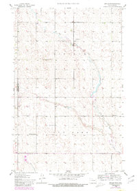 Antler SW 1948 topographic map thumbnail