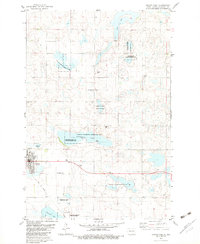 Ashley East 1982 topographic map thumbnail