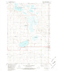 Ashley West 1982 topographic map thumbnail