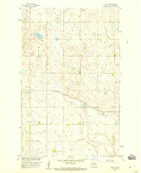 Baker 1958 topographic map thumbnail