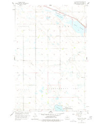 Balfour NW 1958 topographic map thumbnail