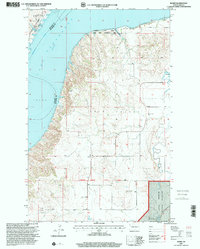 Banks 1997 topographic map thumbnail