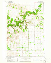 Barrie 1960 topographic map thumbnail