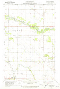 Bathgate 1971 topographic map thumbnail