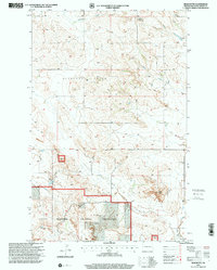 Bear Butte 1997 topographic map thumbnail