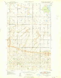 Beaver Lake 1948 topographic map thumbnail