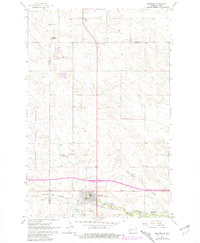 Belfield 1962 topographic map thumbnail