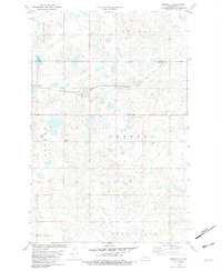 Benedict 1981 topographic map thumbnail