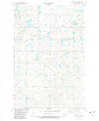 Benedict SW 1981 topographic map thumbnail