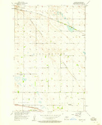 Bergen 1957 topographic map thumbnail