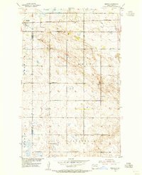 Berwick 1954 topographic map thumbnail