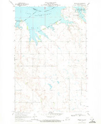 Beulah NE 1969 topographic map thumbnail