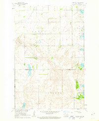 Binford NW 1961 topographic map thumbnail
