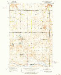 Black Hammer Hill 1951 topographic map thumbnail