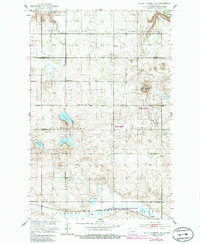 Black Hammer Hill 1951 topographic map thumbnail