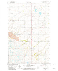 Blacktail Coulee 1981 topographic map thumbnail