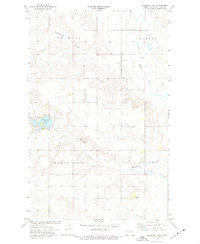 Blacktail Lake 1974 topographic map thumbnail