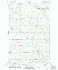 Blackwater Lake 1956 topographic map thumbnail