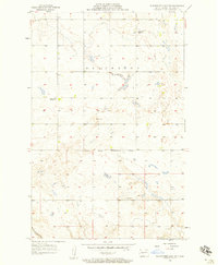 Blackwater Lake NW 1956 topographic map thumbnail