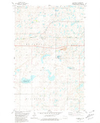 Blaisdell 1981 topographic map thumbnail