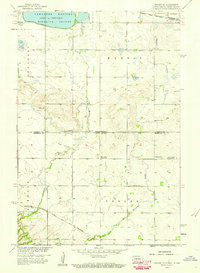 Veblen NE 1958 topographic map thumbnail