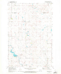 Bluegrass 1970 topographic map thumbnail