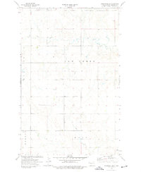Bonetraill SE 1974 topographic map thumbnail