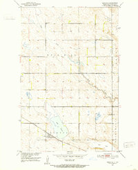 Bordulac 1951 topographic map thumbnail