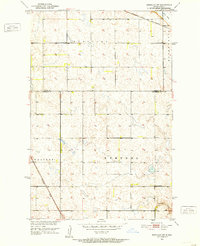 Bordulac SW 1951 topographic map thumbnail