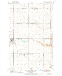 Bowbells 1947 topographic map thumbnail