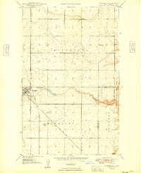 Bowbells 1949 topographic map thumbnail