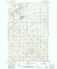 Bowdon 1951 topographic map thumbnail