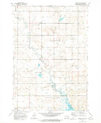 Bowman SE 1973 topographic map thumbnail