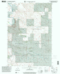 Boyce Creek West 1997 topographic map thumbnail