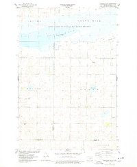 Braddock NE 1975 topographic map thumbnail