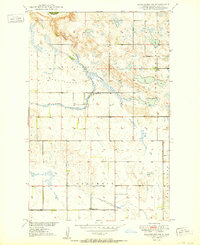 Brantford NE 1950 topographic map thumbnail