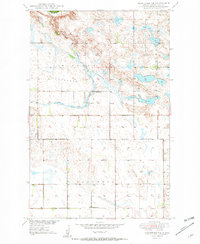 Brantford NE 1950 topographic map thumbnail