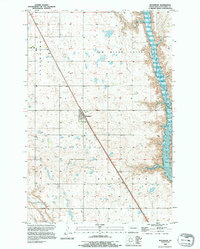 Buchanan 1990 topographic map thumbnail