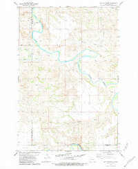Bullion Butte 1979 topographic map thumbnail